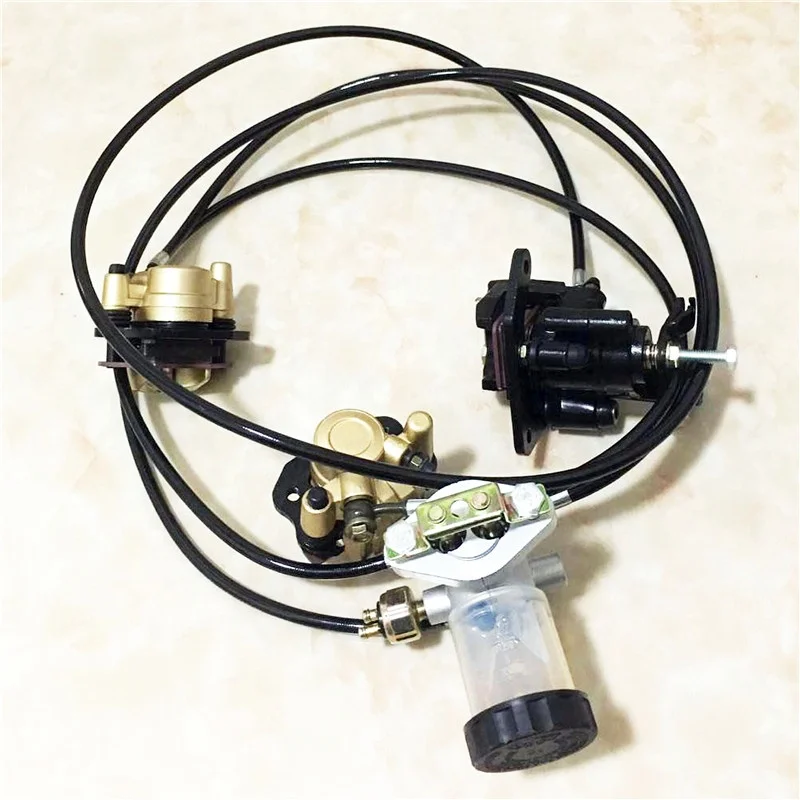 Quad тормозной диск ATV роторов металлик колодки комплект на запчасти