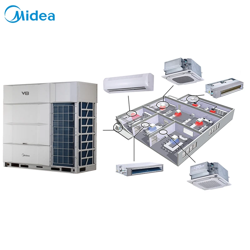 Midea Vrf air Conditioning System Inverter Ac 15 Ton air Conditioner