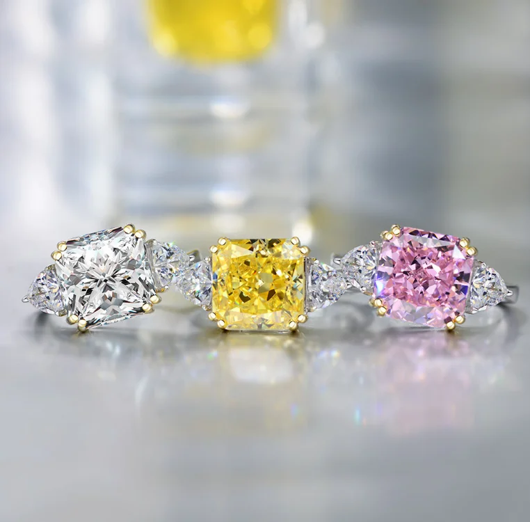 In Stock Ring Rhodium Plated Silver Butterfly Ring CZ 925 Ring