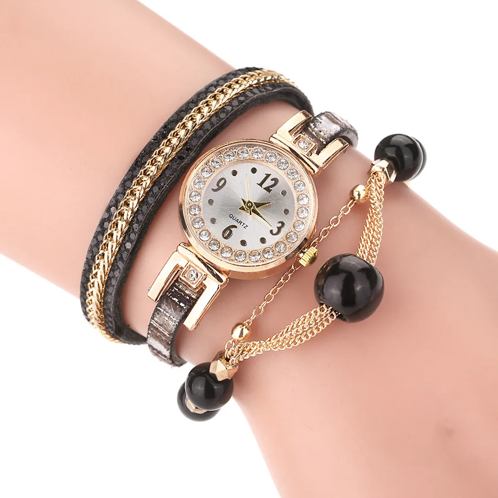 Fashionable Women Bracelet Rose Gold Wristwatch – Chilazexpress Ltd