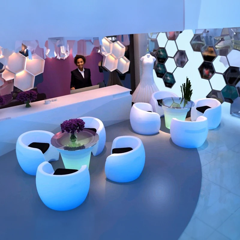 Водонепроницаемая светодиодная мебель для патио