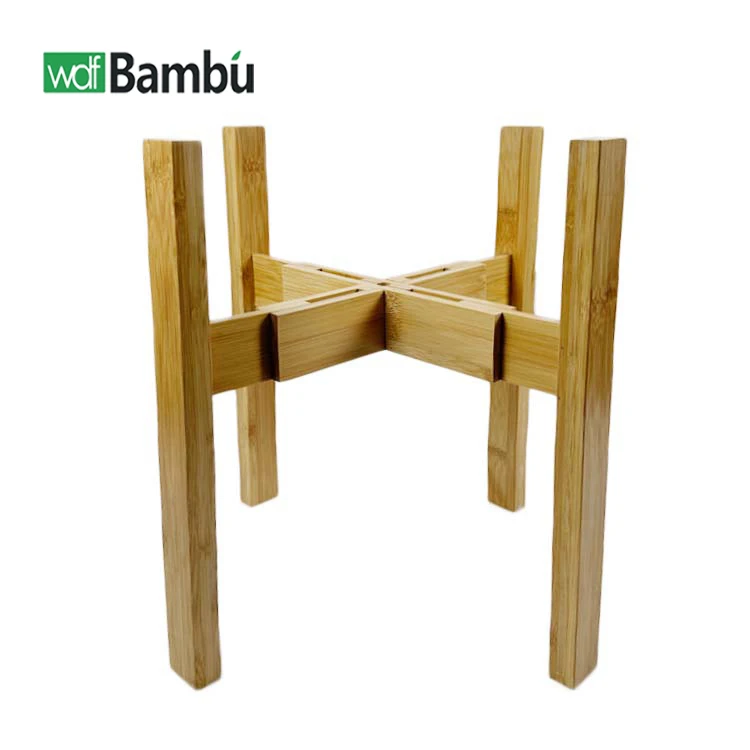 WDF Factory supply plant holders plant stands for indoor plants multiple bamboo flower shelf for home garden.