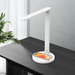 Folding Touch Led Eye-protection Table Lamp Wireless Charging Led Desk Light Dimming with Usb Port