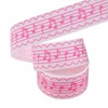 Blanc et rose-note musicale-2,5 cm * 10 mètres