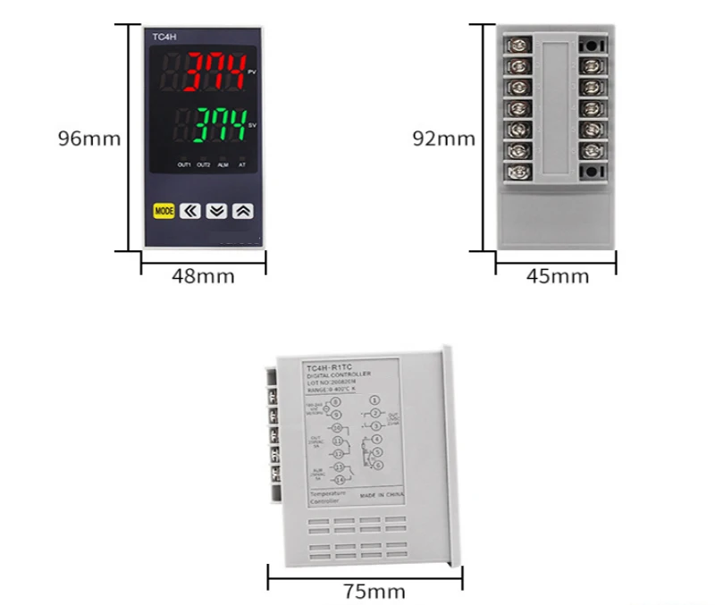 Intelligent Pid Adjustment Of Temperature Control Instrument Tc4h With ...