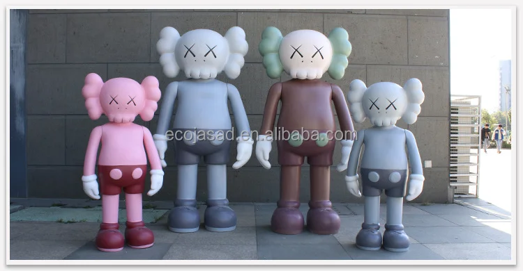 2023 New Kwas Sculpture Modern Art Sculpture Bear Brick 1000 Figures ...