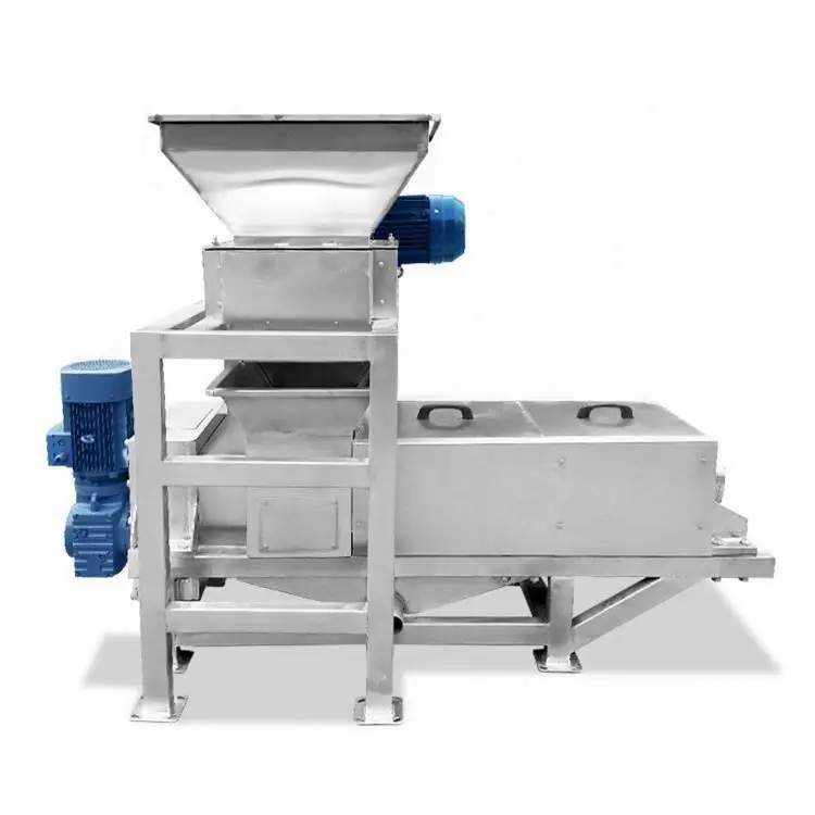 Fruit Juice Squeezing Machine Grape Juice Steamer Extractor Spent Grain Dewatering Machine
