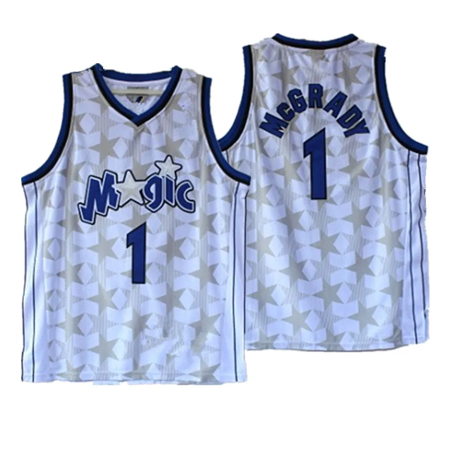 Orlando Magic #1 Tracy McGrady Black Swingman Throwback Jersey on sale,for  Cheap,wholesale from China
