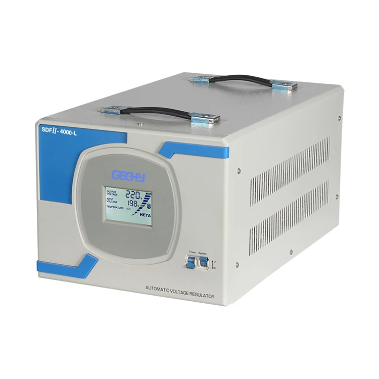 Servo 4KVA Single Phase 220V AC AVR Automatic Voltage Regulators Stabilizers