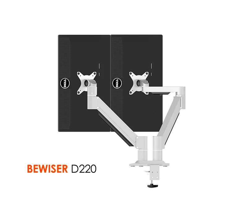Double Monitor Risers Monitor Arm Stand (bewiser D220) Buy Double Monitor Risers,Double