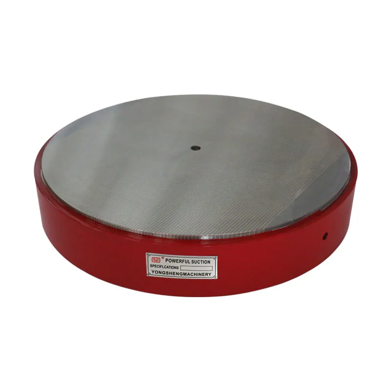 Round Dense Pole Electromagnetic Chuck Suction Cup Sucker for CNC Machining Center Factory Direct Sales Strong Magnetic Force