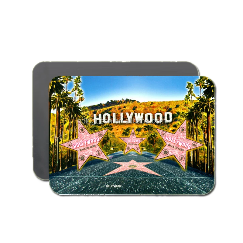 Cetakan Kustom Buatan Hollywood Jimat Kulkas Magnet California Magnet  Souvenir - Buy Hollywood Magnet,Walk Of Fame Magnet,Hollywood Souvenir  Hadiah Product On Alibaba.com