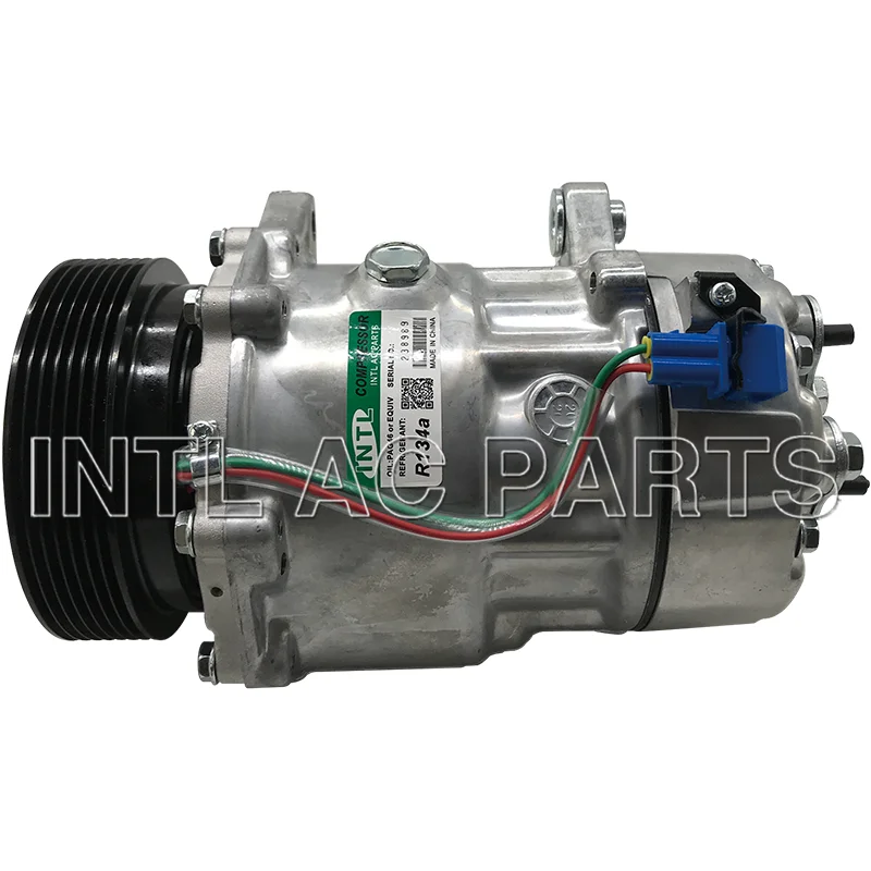 thumbnail image 2 of AC Compressor Connector Wiring Pigtail - Fits Audi & VW SD7V16 (PT-4049) 2 of 6