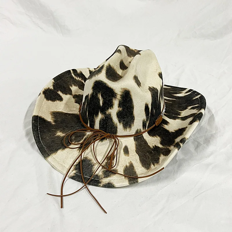 British Retro Style Western Cowboy Hat for Men Custom Size 