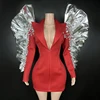 Rosso con argento