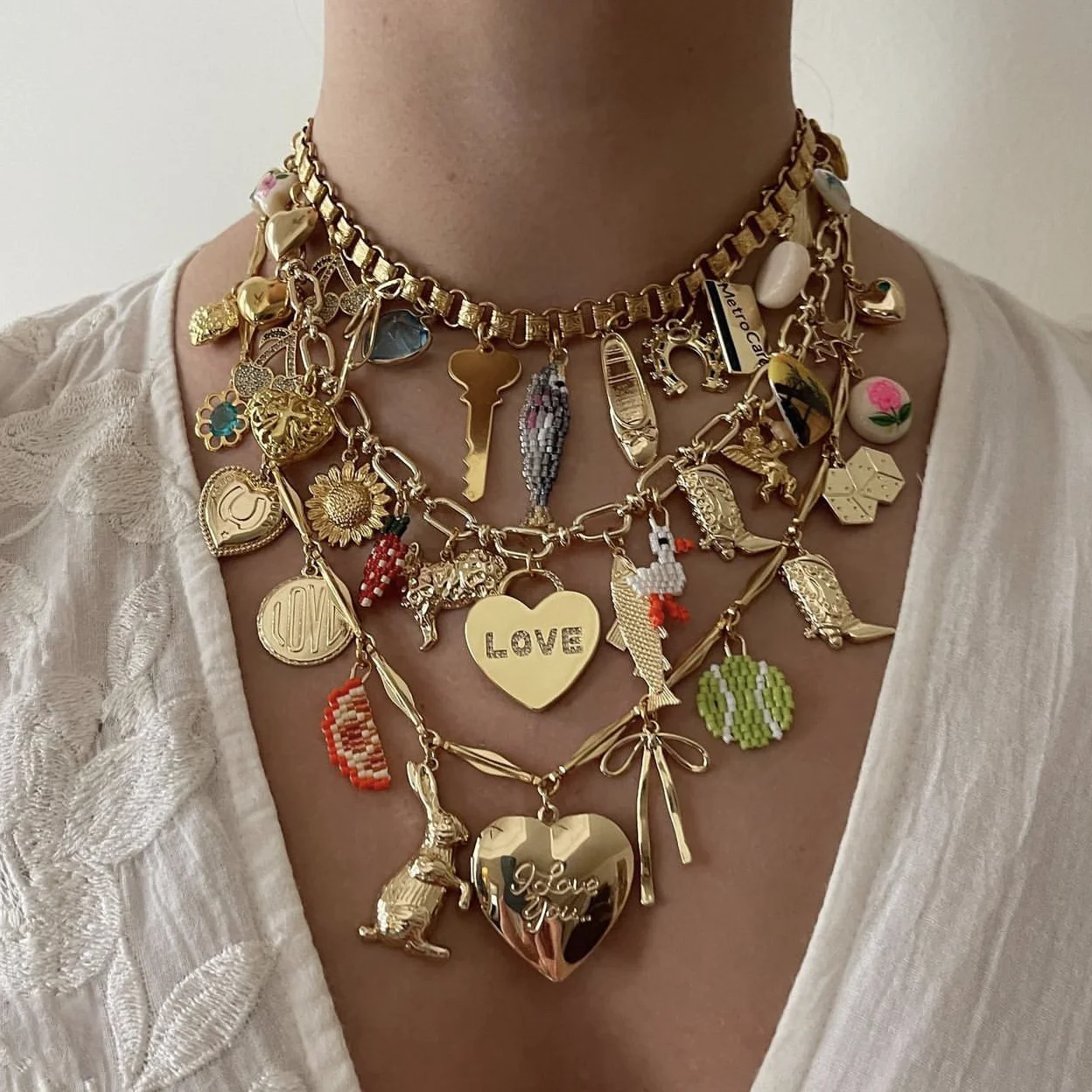 Good Quality DIY Pendant Charm Necklace Jewelry Making