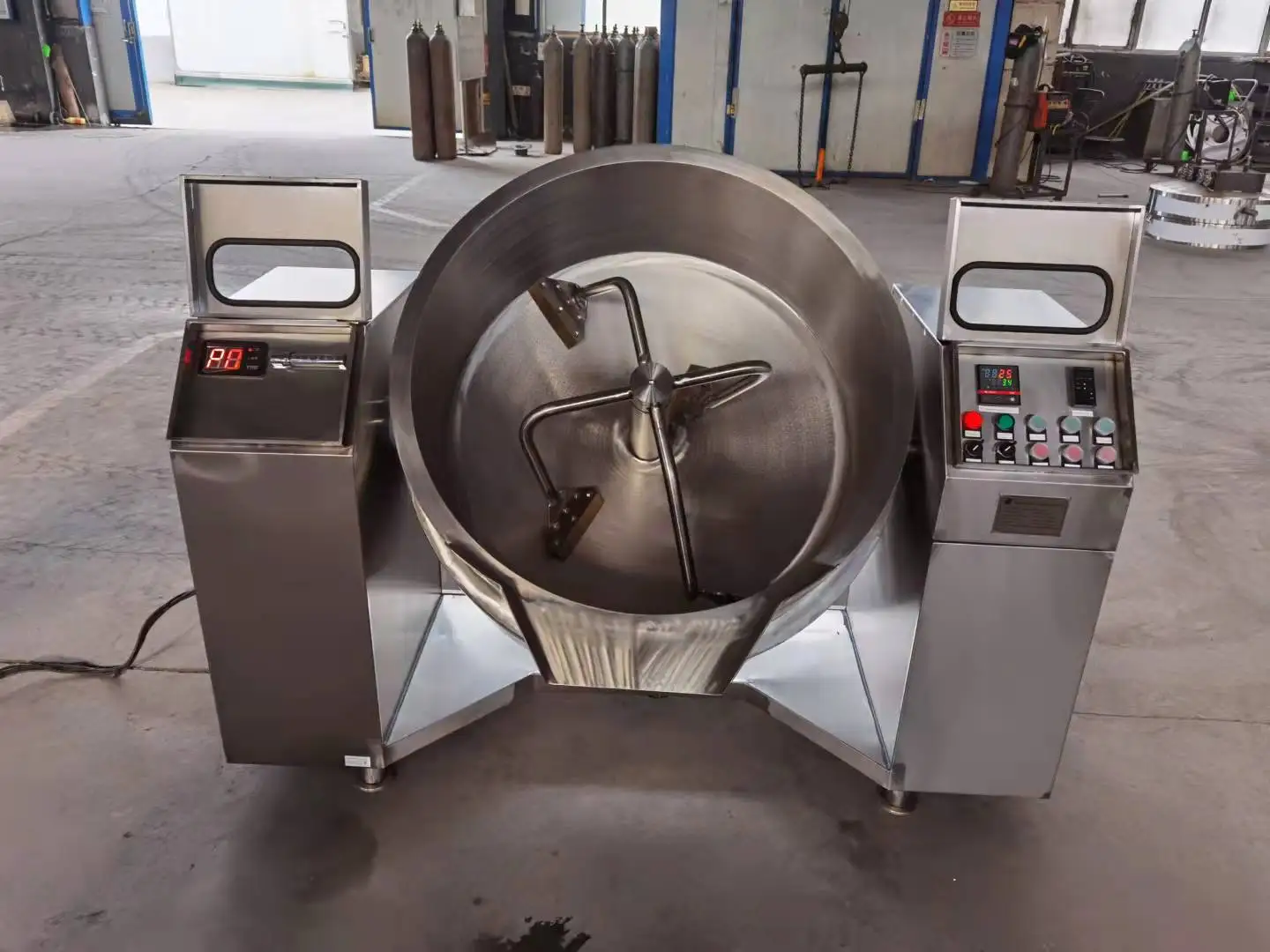 Индукционная модель электромагнитного нагрева планетарного перемешивания приготовления пищи автоматический жаккардовый