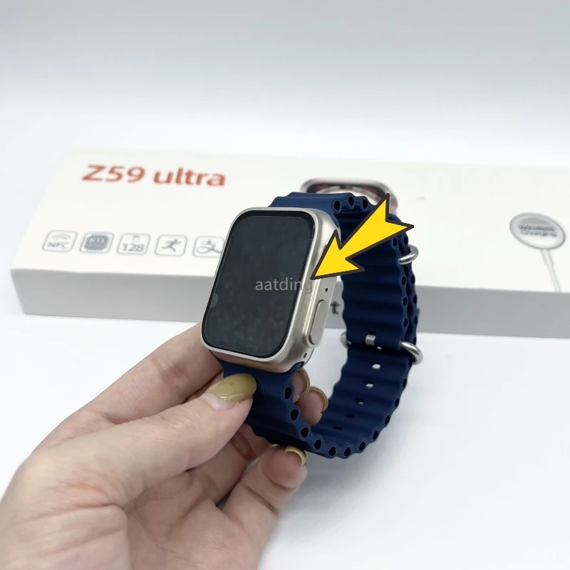 Hot Sale Z59 Ultra Smart Watch 2.02 Inch Screen Rotating Dual Buttons