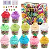cross-border color box-12-color butter clay slime set