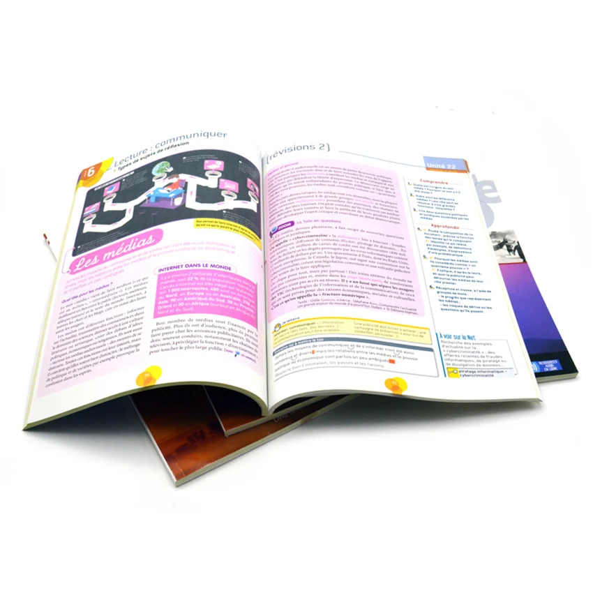 Недорогая Западная африканская книжная печать французских школьных книг