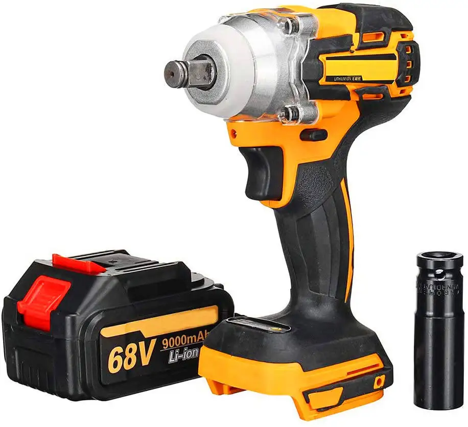 Handheld High Torque Wrench 400n M 1/2 Inch Wireless Power Cordless