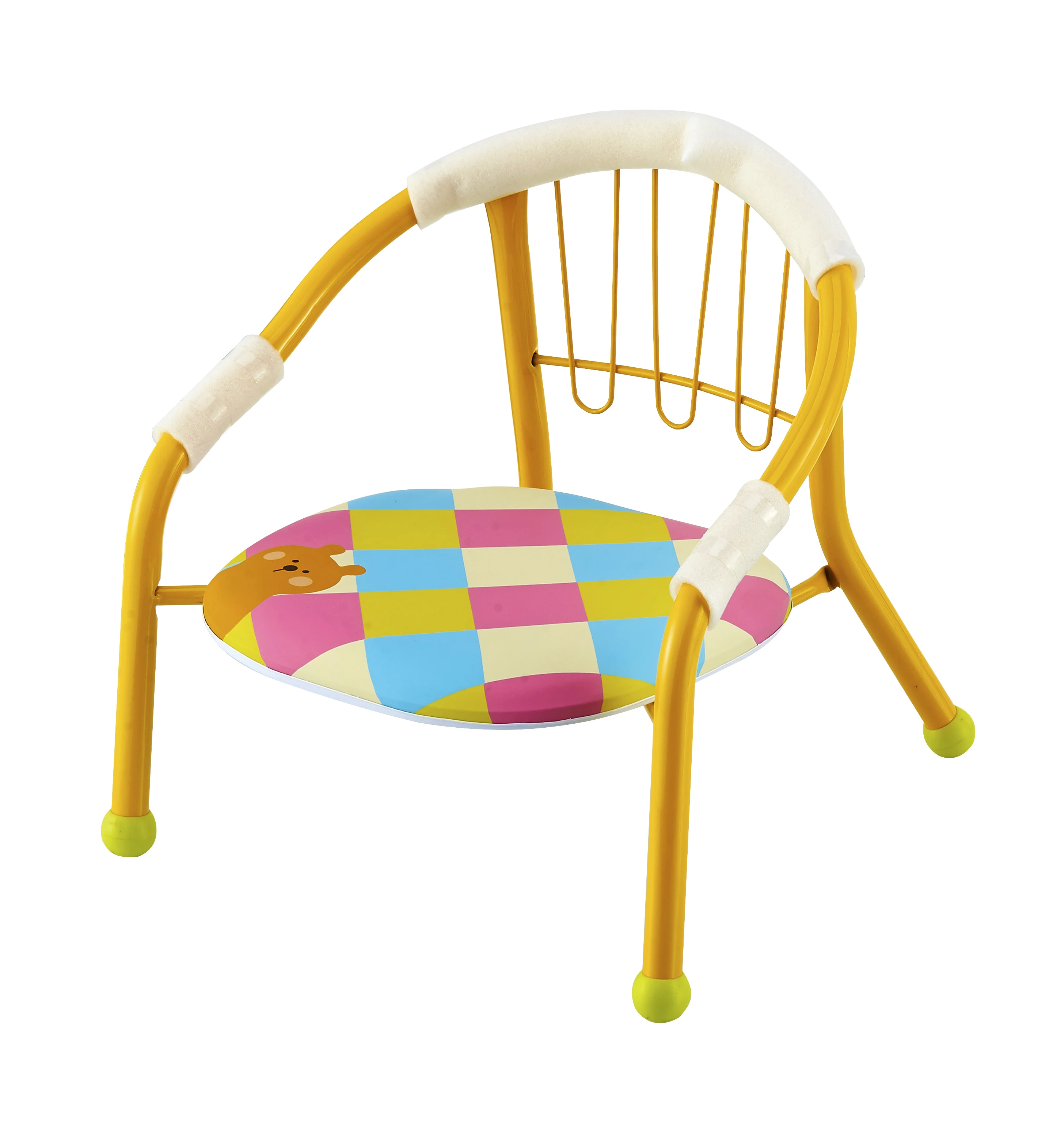 Colorful Design Hot Sell in Japan Living Room Furniture Metal  Baby Sitting Kids Chair Stool