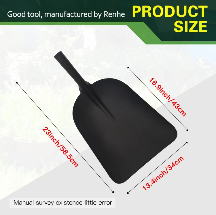 round spades shovel head-2