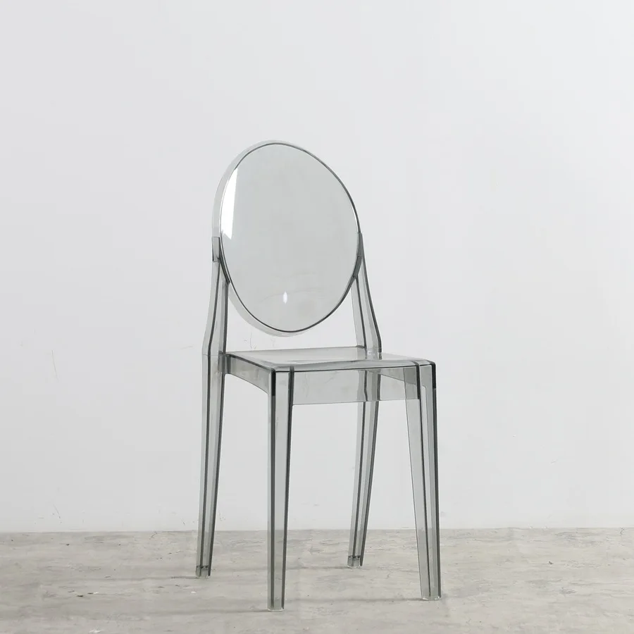 Cheap Price Tall Back Crystal Plastic Modern Wedding Bar Transparent