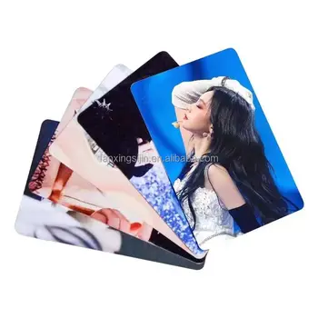 Hot Custom Kpop Idol Photo Printing Photocards Double Sides Glossy Cards for Fans Gifts