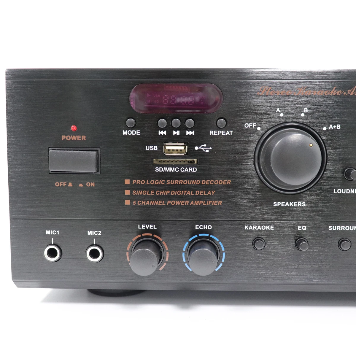 80w Blueteeth Amplifier Audio 5.1 High Power Professional Hifi Karaoke