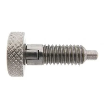 Alloy Steel Knurled Knob Locking Nose screw Retractable Plunger Pull indexing plunger without lock nut