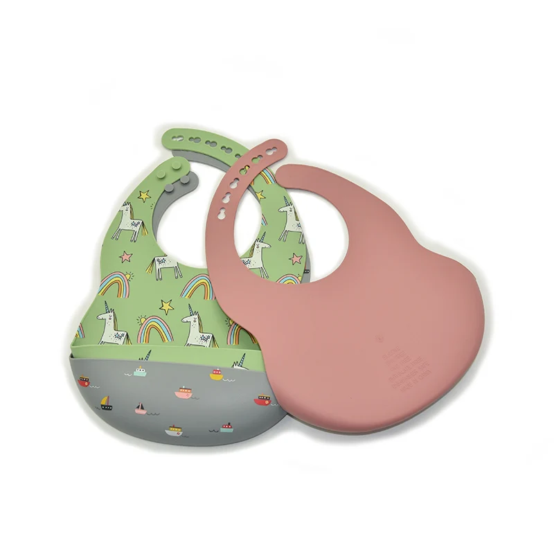BPA бесплатно водонепроницаемый силиконовый детский нагрудник с пищевым ловцом детские силиконовые нагрудники для кормления