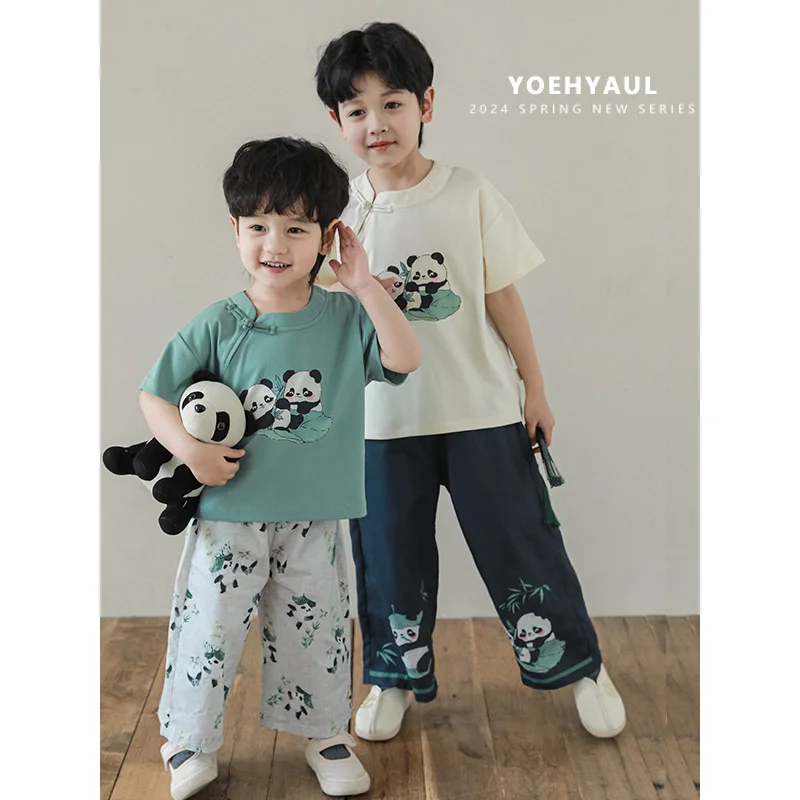 【未開封】 BABYL Tシャツ タオル 扇子 3点セット XXL 胸ポケットTシャツ＋ペンキ柄Tシャツセット(100~160cm)(100cm