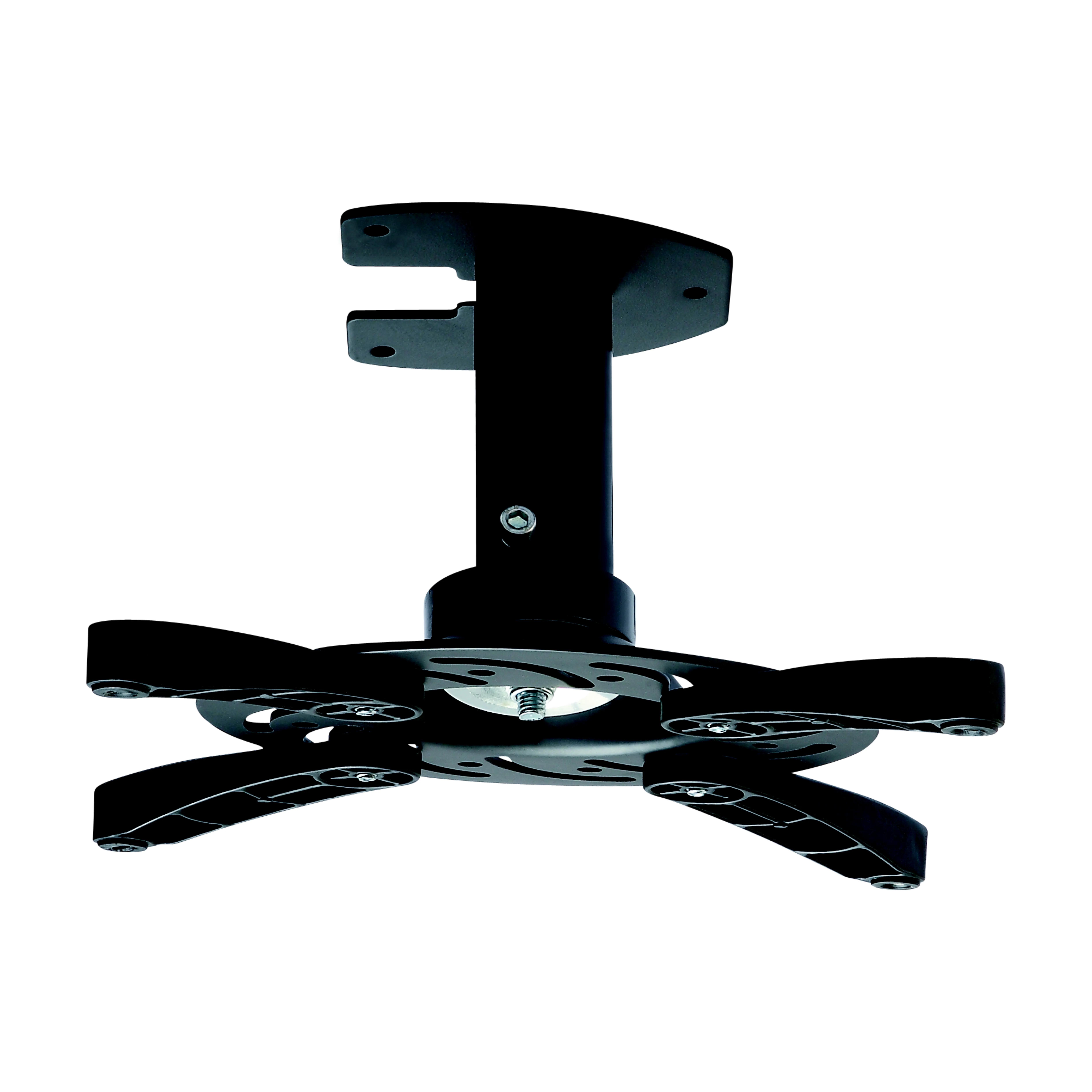 PM101 Aluminum Articulating 360 Degree Rotate Load Capacity 15kgs Motorized Projector Ceiling Bracket Projector Hanger
