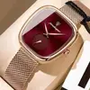 3 rose gold - red