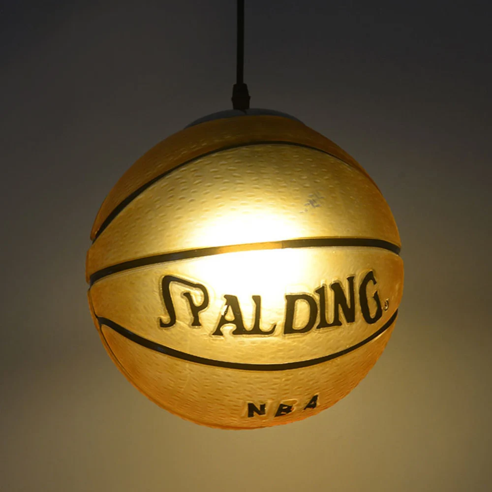 American Creative Ceiling Chandelier Pendant Personalized Basketball