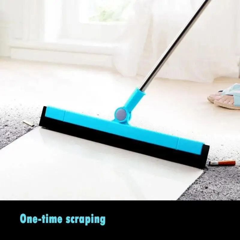 Magic Wiper Scraper 180 Degrees Rotatable Mop Broom Floor Cleaning Tools Adjustable Professional Water Squeegee Foam