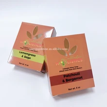 Soap boxes packaging luxury custom print paper soap box with window