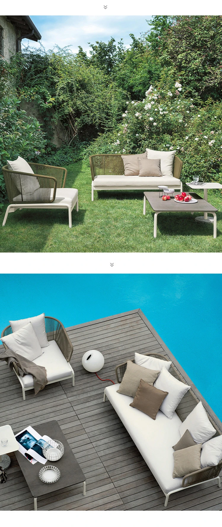 Fashion Design Royal  rope out door sofa