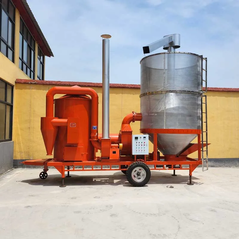 Competitive Price Mobile Rice Parboiling and Drying Machine Wheat Rice Grain Dryer Price