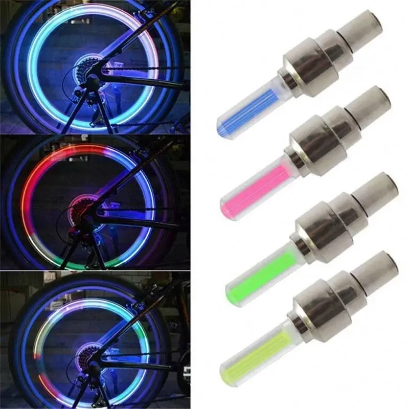 Car Motorcycle Bike Bicycle Wheel Lamp Valve Tire Light Cycling Accessories Led Light Valve Stem Cap - Buy Bicycle Wheel Tire Lamp,Bike Lamp Valve,Led Light Stem Cap Product on Alibaba.com
