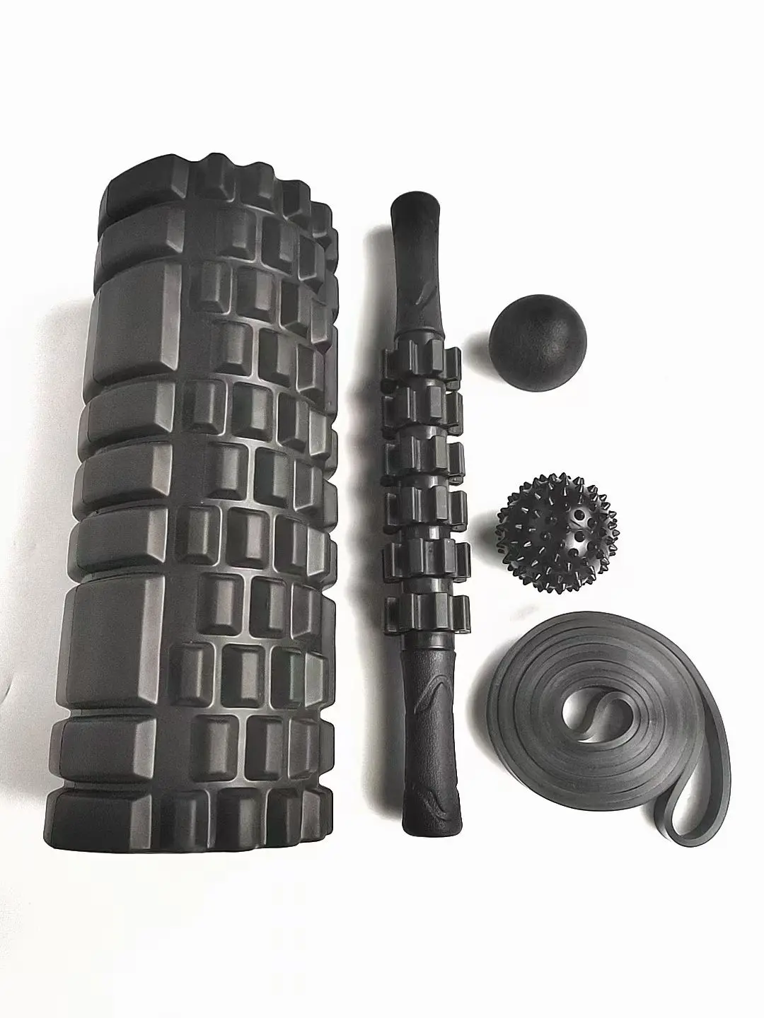 Eco Friendly Foam Roller Massage Stick&Ball Resistance Band for Yoga Exercise product detail 3