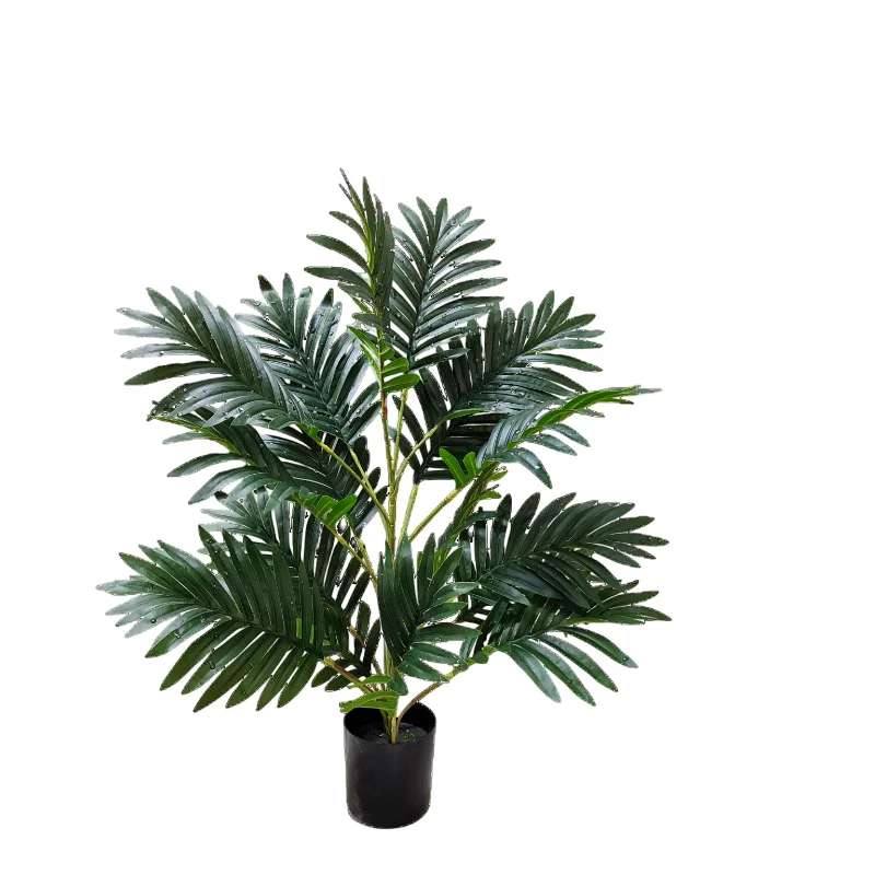 Hotsale Real Touch Simulated Green Nearly Natural Plants Potted Indoor With Home Decoration