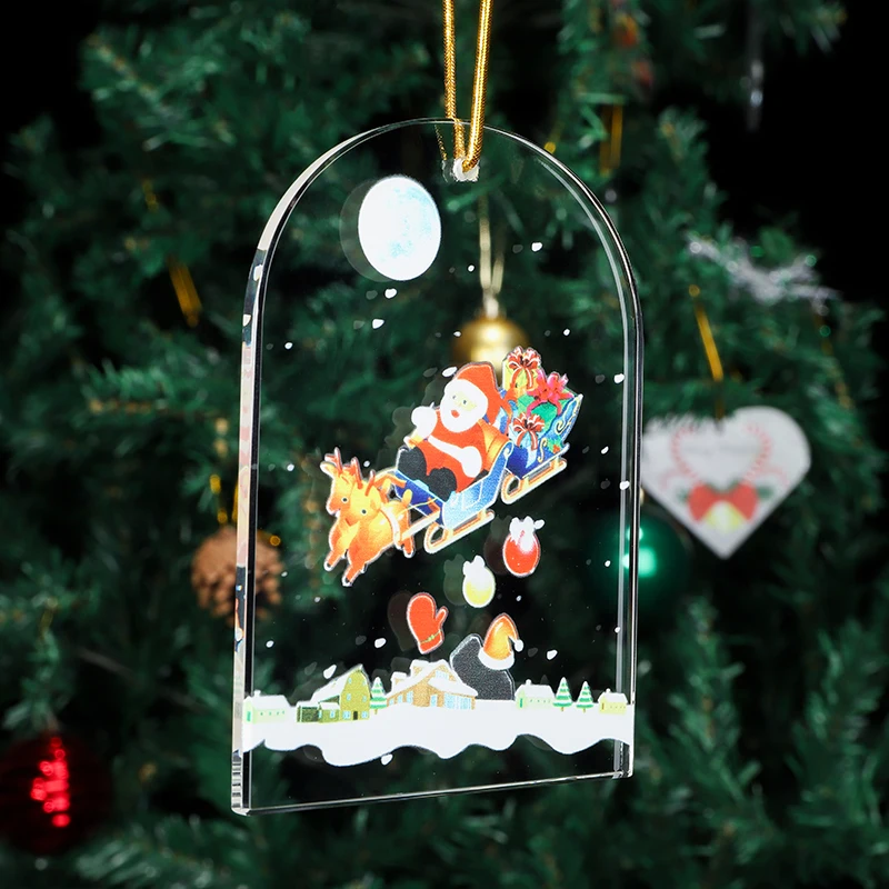 product new design personalized christmas tree ornaments for home decoration-38