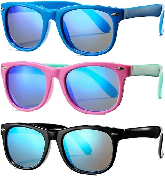 Rubber Babys Sunglasses TPEE Rubber Flexible Kids Polarized