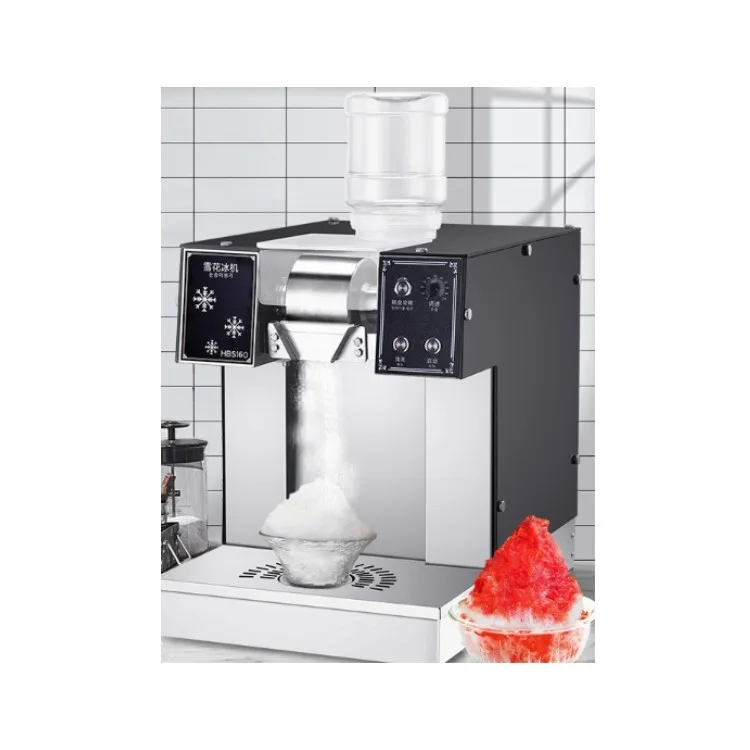 商業用空冷かき氷白雪姫ソフトスノーフレークアイスクリームマシン韓国