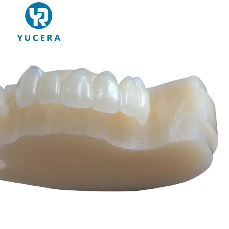 YUCERA PMMA Dental Lab Consumables Dental PMMA Discs for Open CAD CAM Milling System Dental PMMA Blocks for Milling Machine