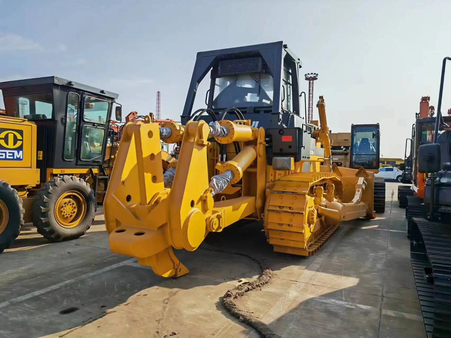 SHANTUI SD22 новый гусеничный бульдозер Bosch Rexroth гидравлический насос зубчатый подшипник с прямым краем строительная ферма скидка распродажа