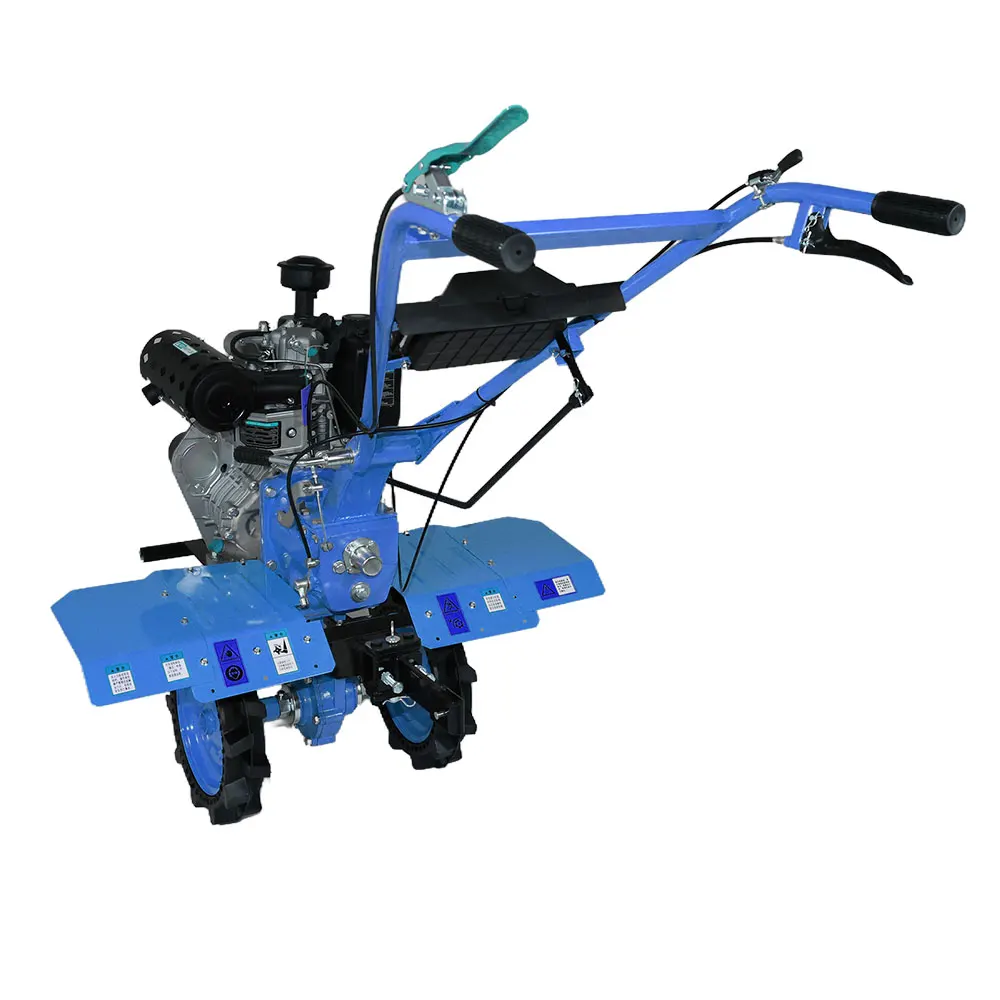 Dinking Diesel Power Tiller 8hp Field Rotary Tiller Diesel Small Micro ...