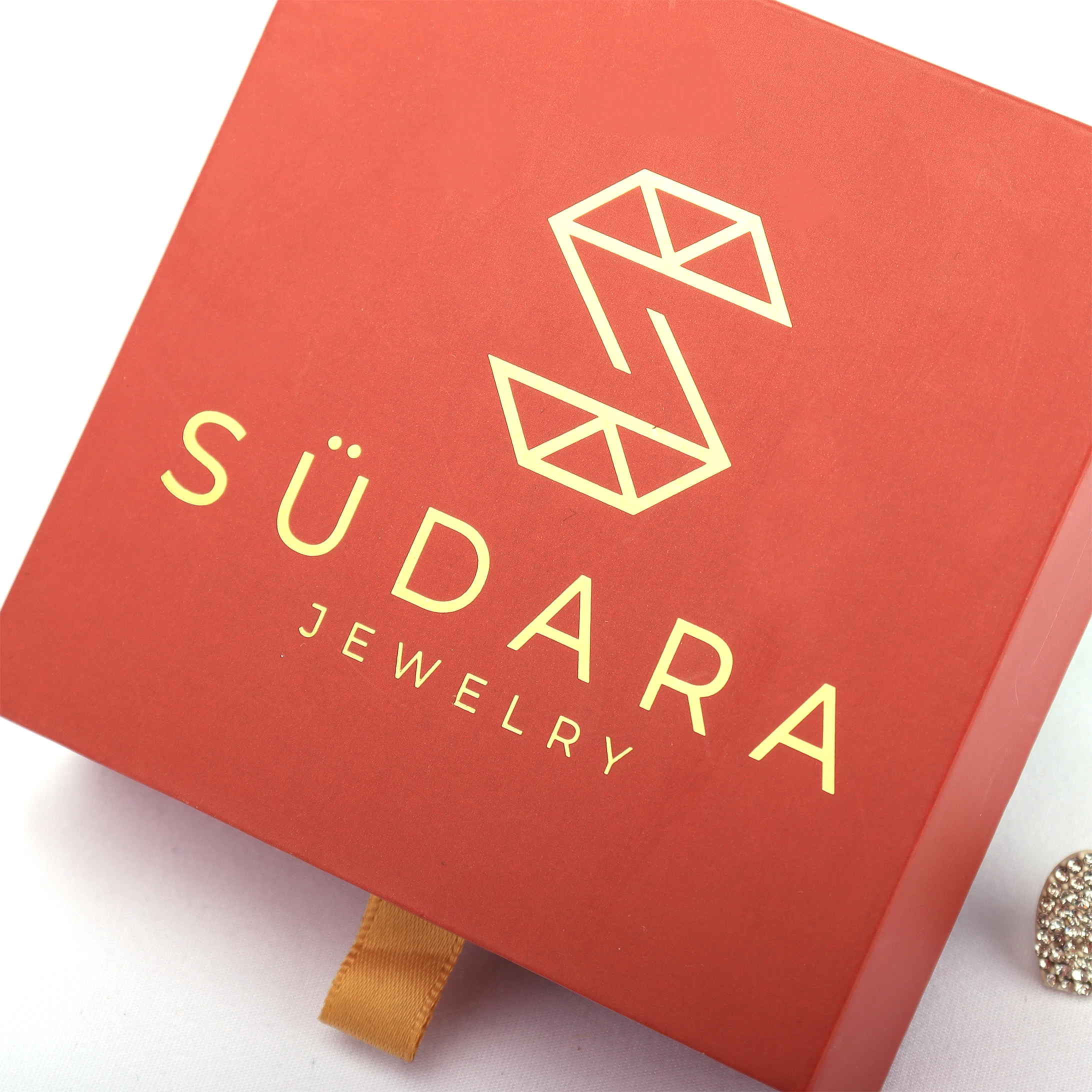 Brivote индивидуальный дизайн высокое качество маленькая Подарочная коробка для ювелирных изделий роскошный набор женщин демонстрация Красного кольца креативная